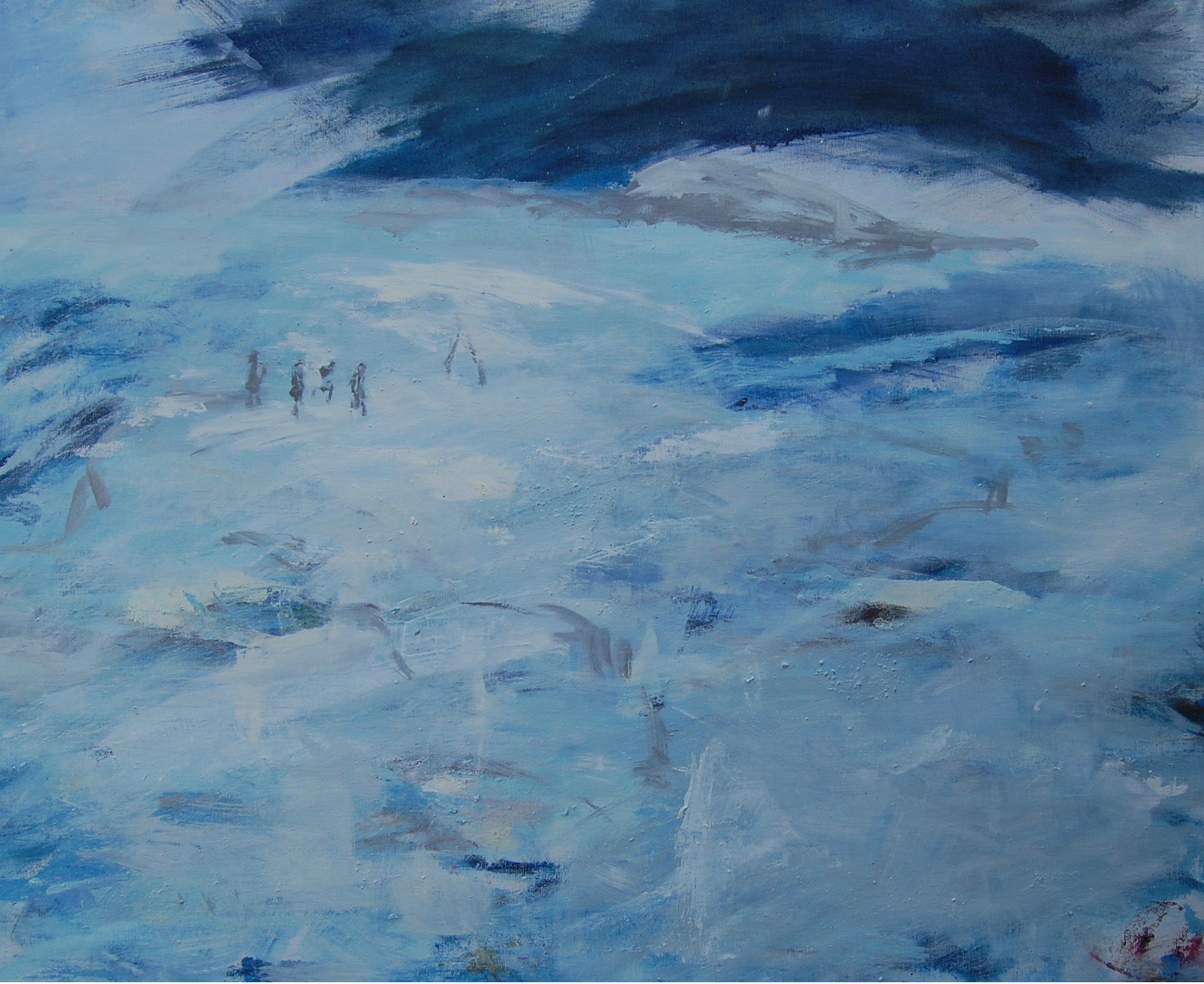 Arktische Nacht, 120×100, 2015 Kopie
